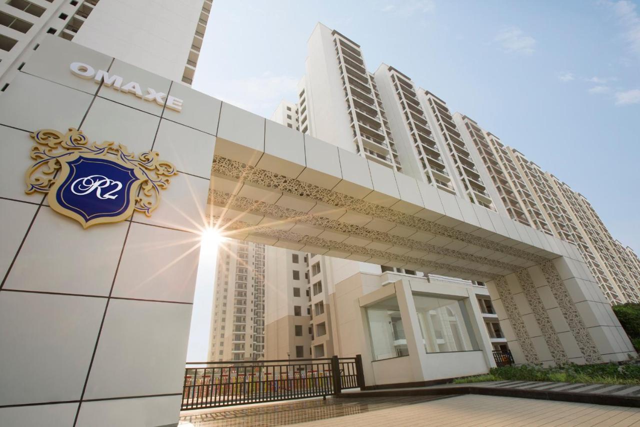 Ferienwohnung Downtown Delight Lucknow Exterior foto