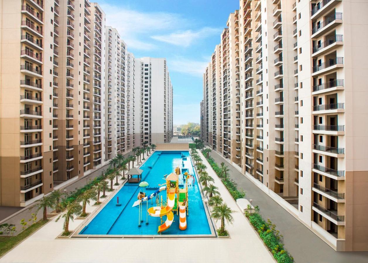 Ferienwohnung Downtown Delight Lucknow Exterior foto